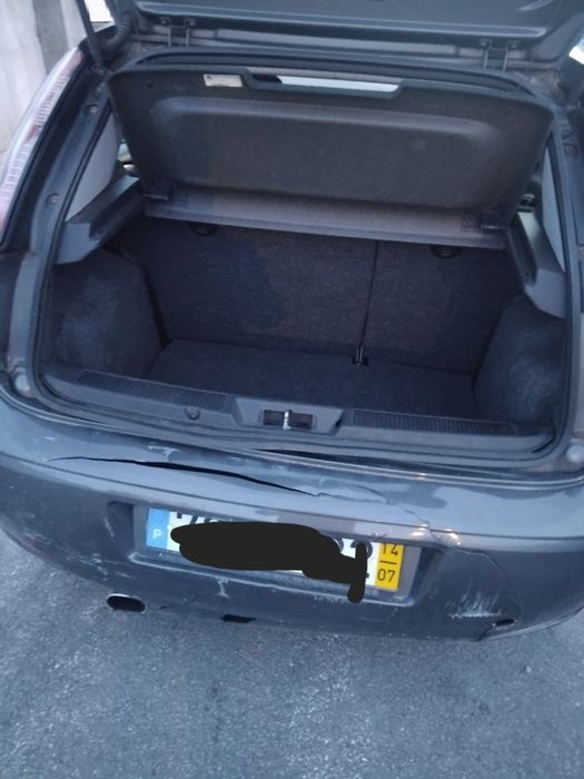 vendo fiat punto 1.3 multiget 2014 nacional   acidentado salvado