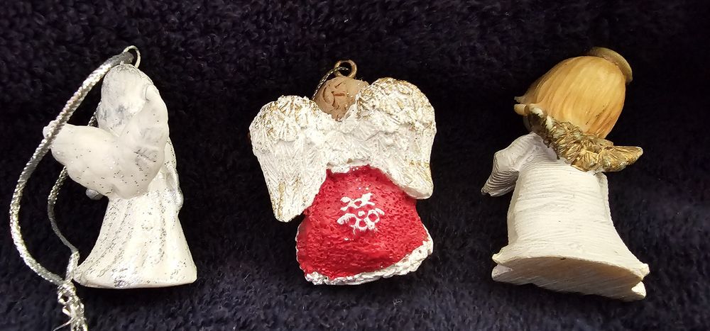Aniołki anioł zestaw 3 szt. Aniołków figurek