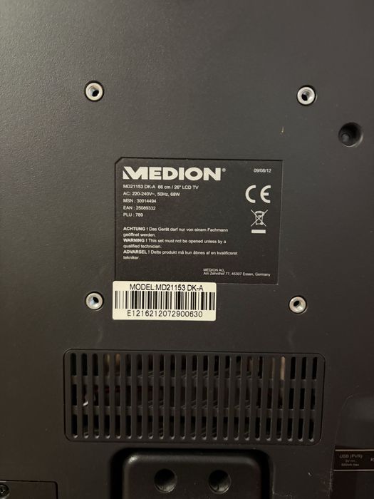 Телевизор Medion 26” (66 см) LCD 1920/1080