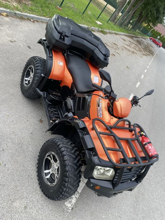 Cf moto 500 allroad 4x4   zarejstrowany! Pług