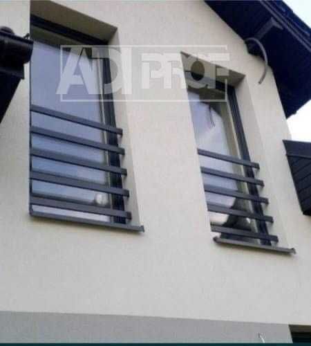 Balkony francuskie Aluminiowe Balustrady  Aluminium