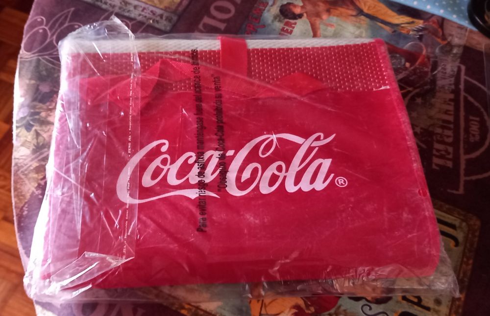 Esteira de praia da colecção da coca-cola