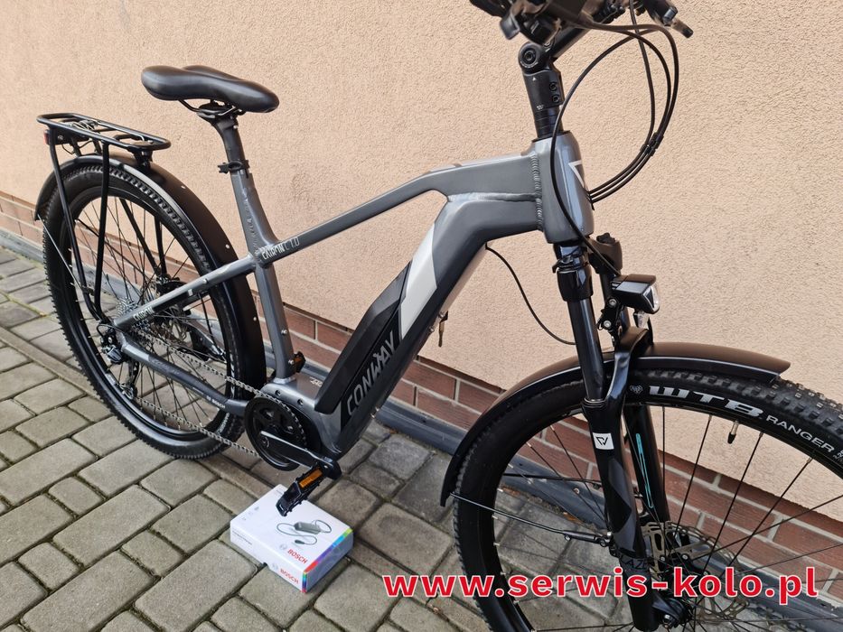 Rower elektryczny górski MTB CROSSOWY CONWAY koła 29 SHIMANO DEORE