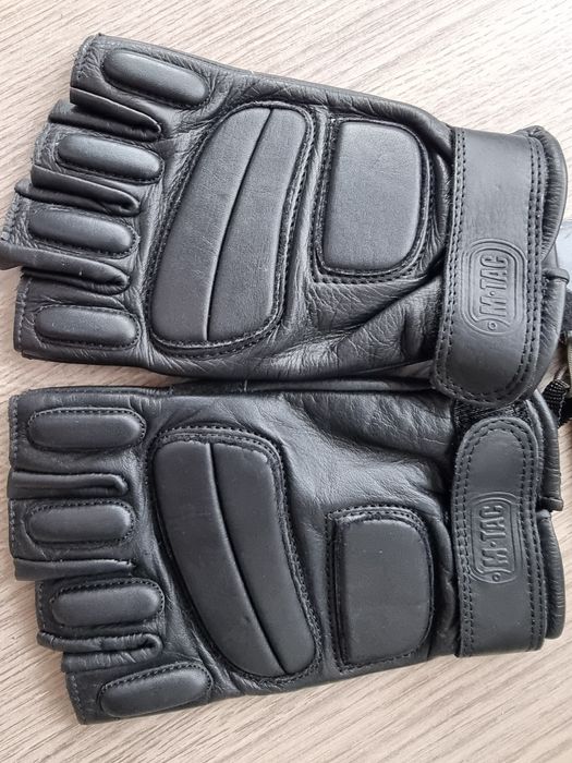 M-Tac Leather Gloves rękawice taktyczne skórzane