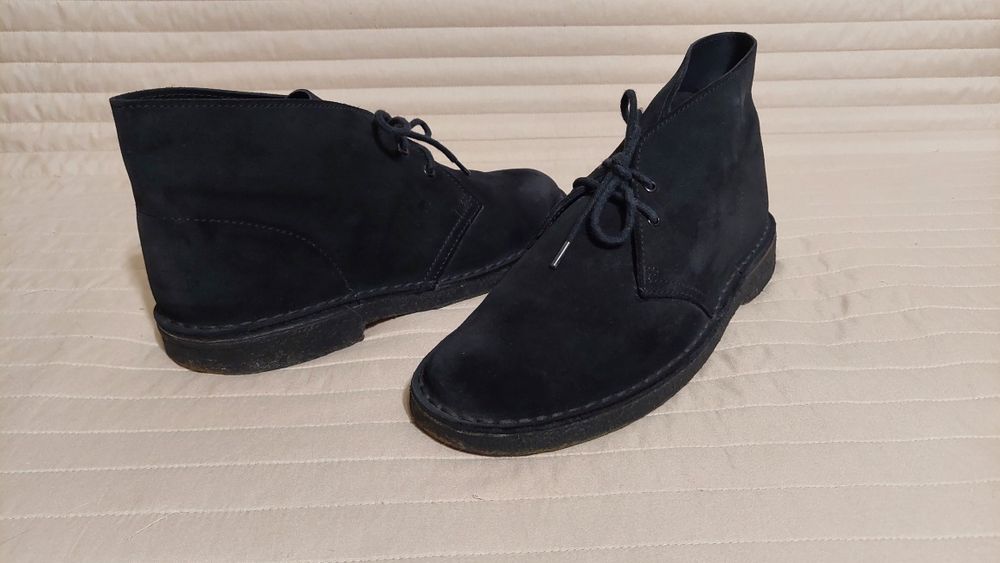 Замшевые полуботинки Clarks Desert Boots