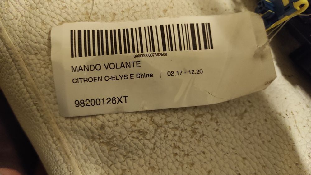 Comutador para Citroen C-Elisee