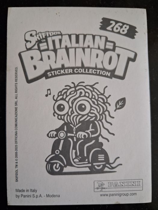 Carta brainrot tralalero