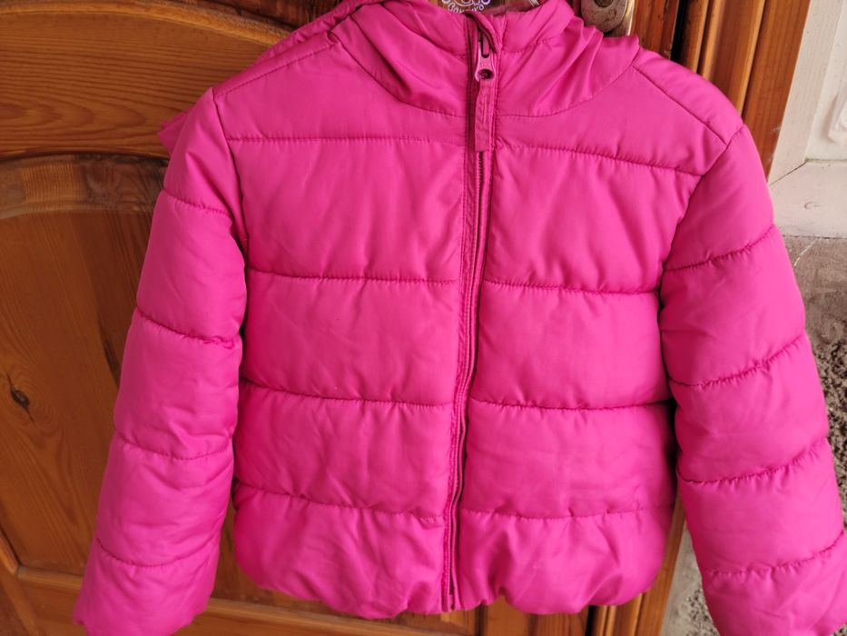 Куртка малинова та хакі, р. 104-110