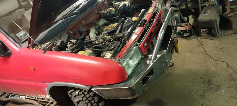 Zderzak offroad wyciągarka