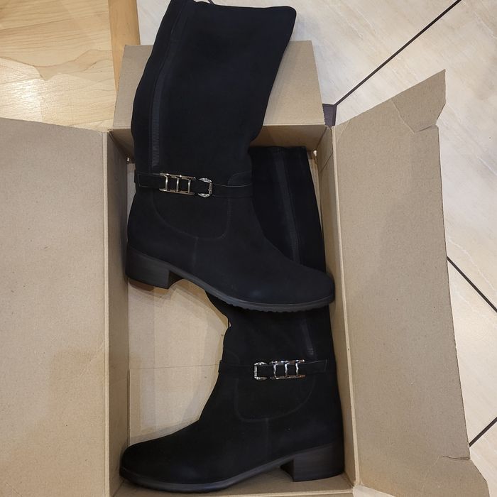 Нові Жіночі чоботи respect замша велюр