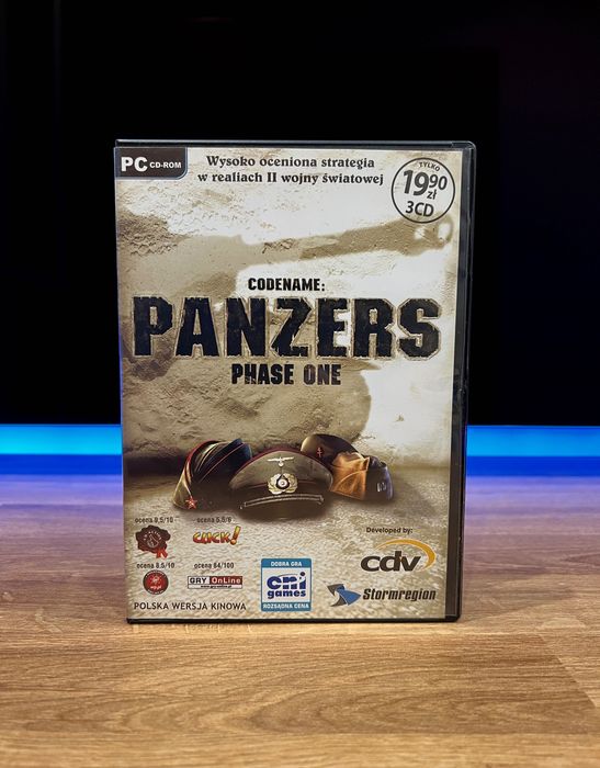 Codename: Panzers - Phase One (PC PL 2004) DVD BOX polskie wydanie
