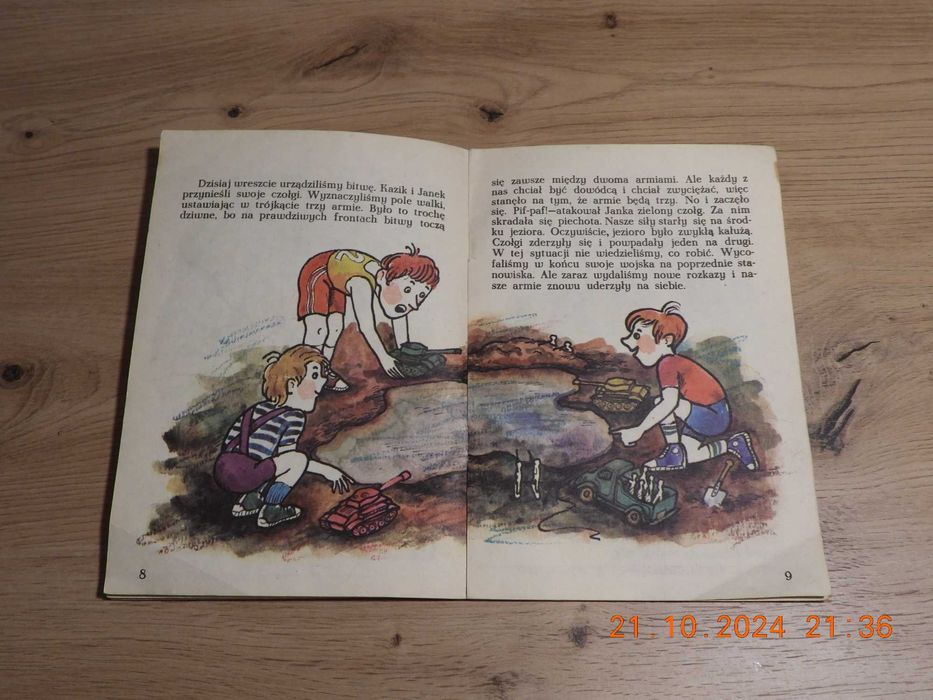 Przygoda z czołgiem. Elżbieta Kwasowska  wyd. 1984