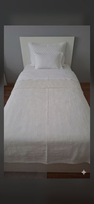 Cama solteiro Malm branco -Ikea