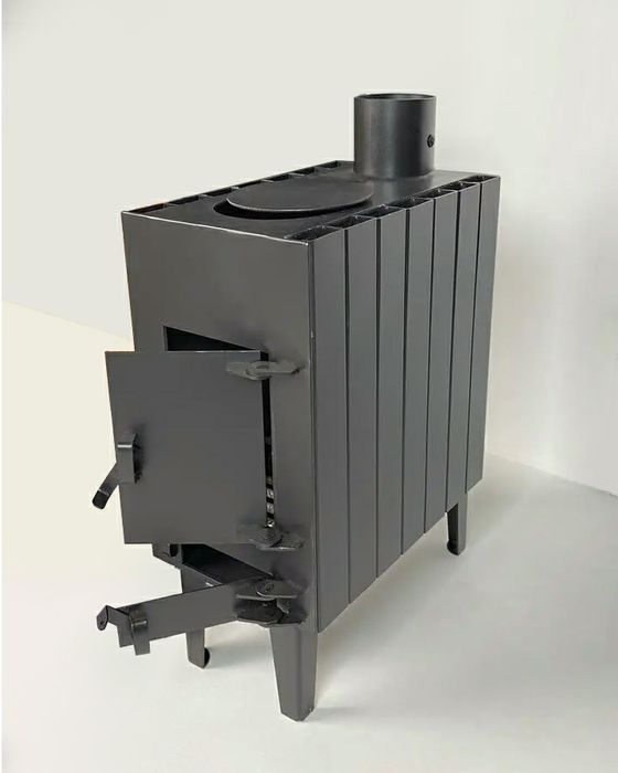 Печь 5мм буржуйка булерьян бандеропіч с радиаторами