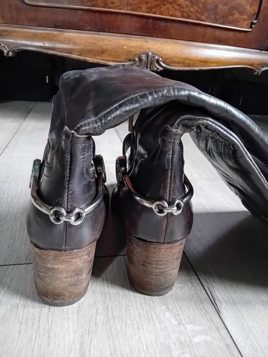 Kozaki US Polo Assn skóra 40/26cm. Oryginalne.