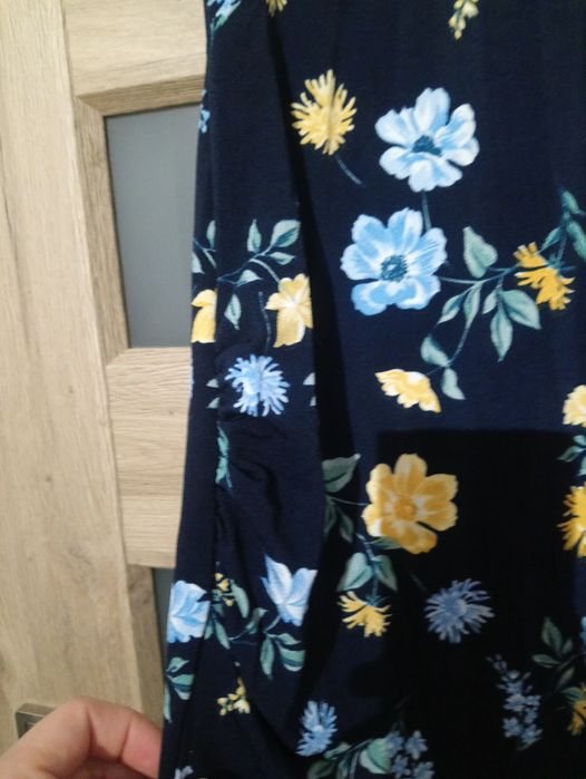 Sukienka ciążowa w kwiaty