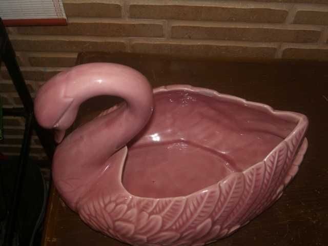 Pato centro de mesa em cerâmica