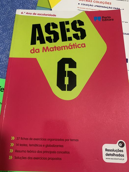 Livros escolares apoio 6/5 ano