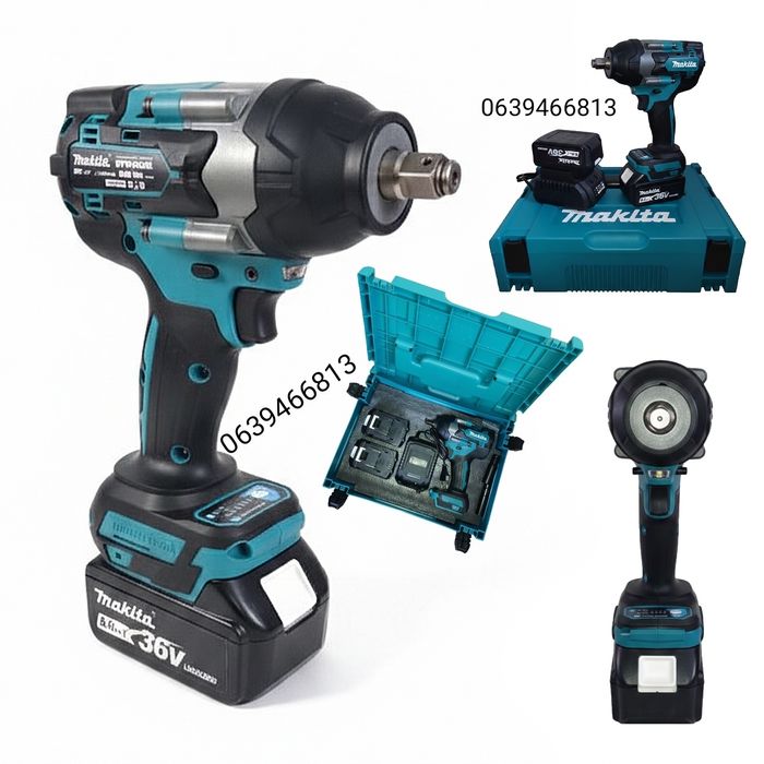 800Nm! Акумуляторний гайковерт Макіта Гайковерт акумуляторний Makita