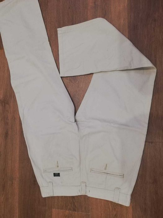 calça social masculina  Dockers , bege, como nova