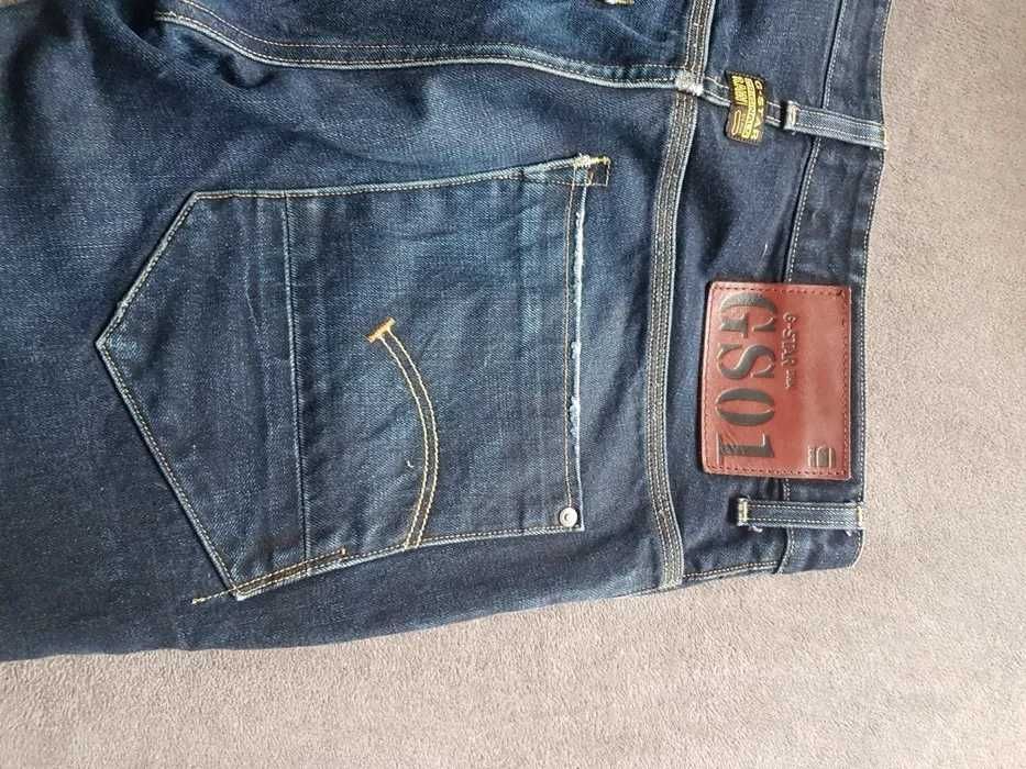 Jeansy Gstar 33/34 Męskie Jeansy