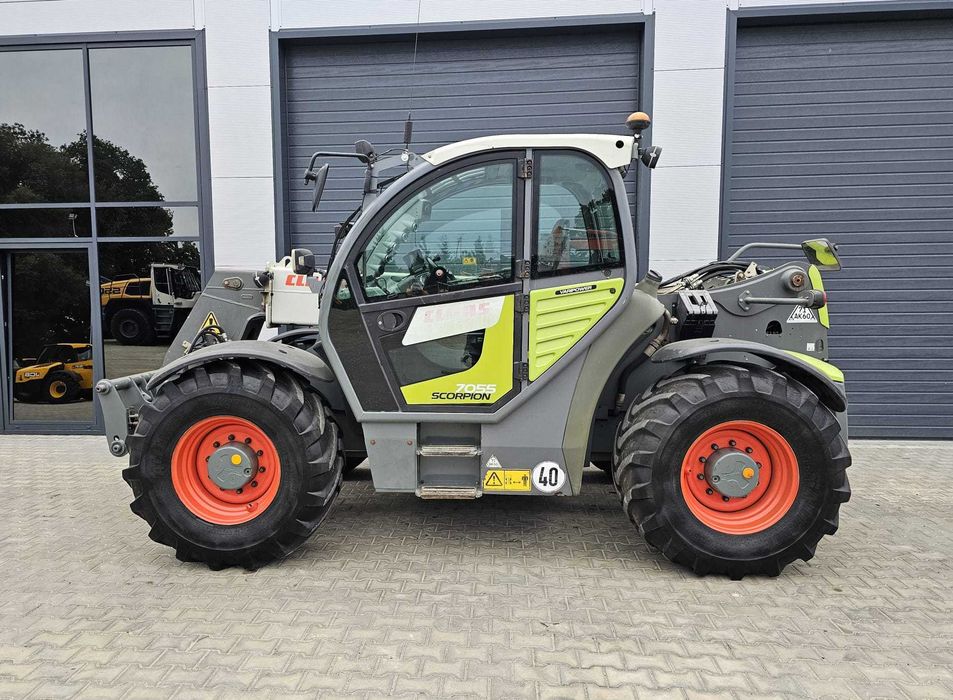 CLAAS Scorpion 7055 Varipower Oryginał Full Opcja Klima 40km/h 5,5t 7m