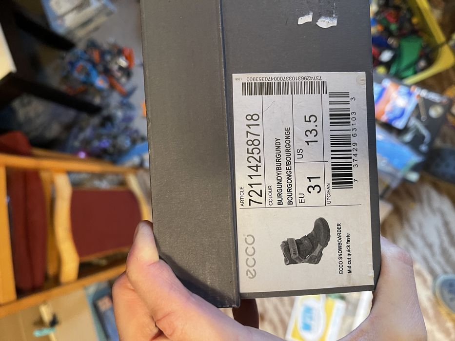 Зимові черевики, чоботи ecco