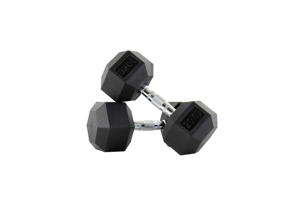 Halteres Redondos e Hexagonais Dumbbells Musculação Crossfit (NOVOS)