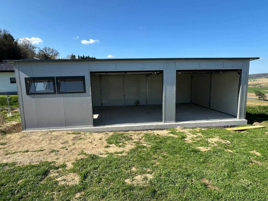 Garaż  6x6 płyta warstwowa PIR 6CM . PRODUCENT . Cała Polska