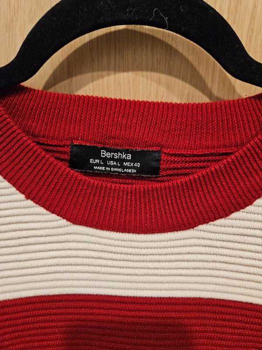 Bluza w paski Bershka