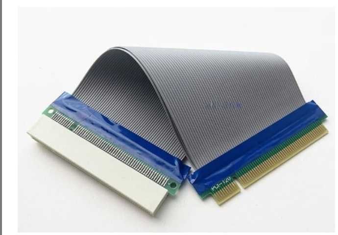 Райзер гнучкий шлейф для відеокарти PCI (старий стандарт!) 16x to 16