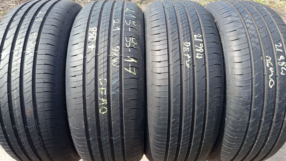 4x 215/55r17 Goodyear Efficient Grip Performance 2  DEMO nowe