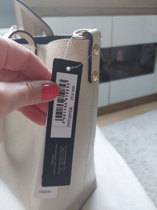 Torebka kremowa Taranko