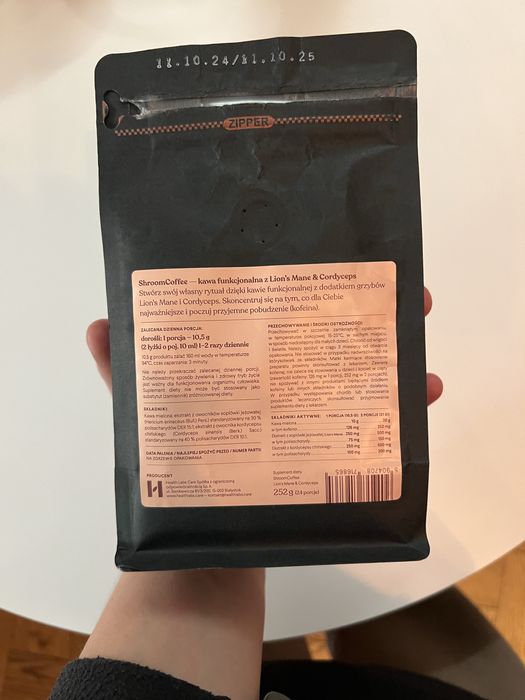 Kawa dla osób z adhd cordyceps