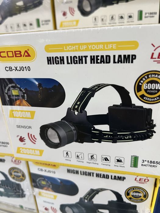 Lanterna de cabeça mais potente do mundo zoom