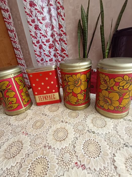 Советские металбанки на кухню