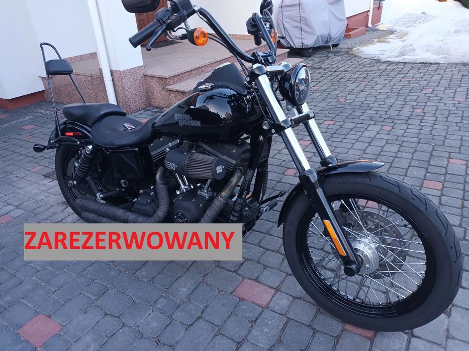 Harley-Davidson Dyna Street Bob 2016r FXDB 1700 cm3.