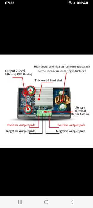 XY-SK35H  DC-DC 35w/4A