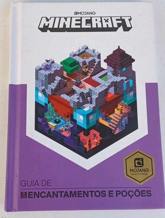 Lote de 7 livros minecraft e outro