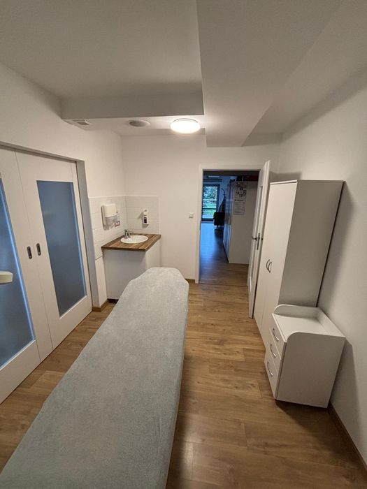 Gabinet w salonie kosmetycznym.