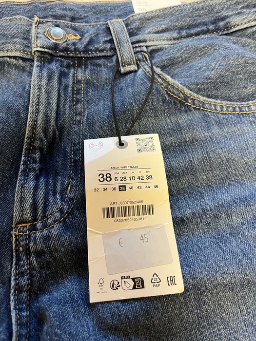 Нові джинси Зара Wide led