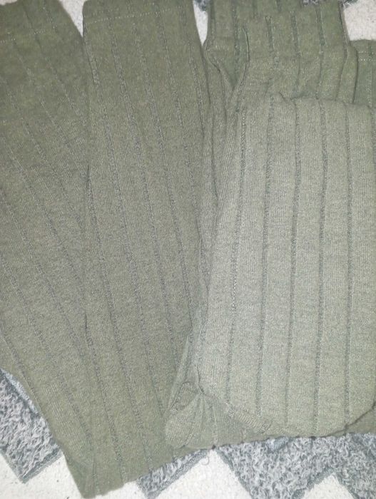 Фемілі лук Сукня розмір L та костюм комплект колір хакі 8років