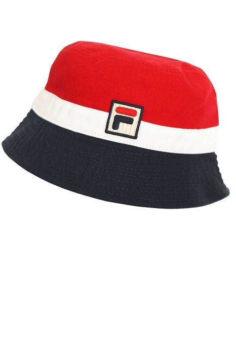Подростковая хлопковая панама Fila vintage bucket hat оригинал 53 см.