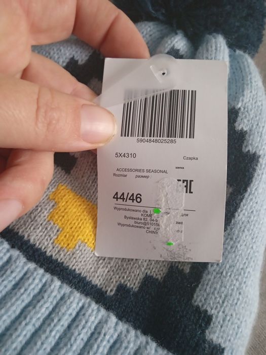 Nowa zimowa czapka firmy 5.10.15 roz 44/46