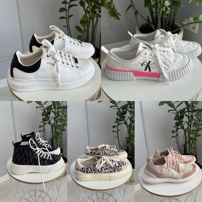 Продам кеды/кроссовки Tommy Hilfiger, Guess, Zara, Oysho