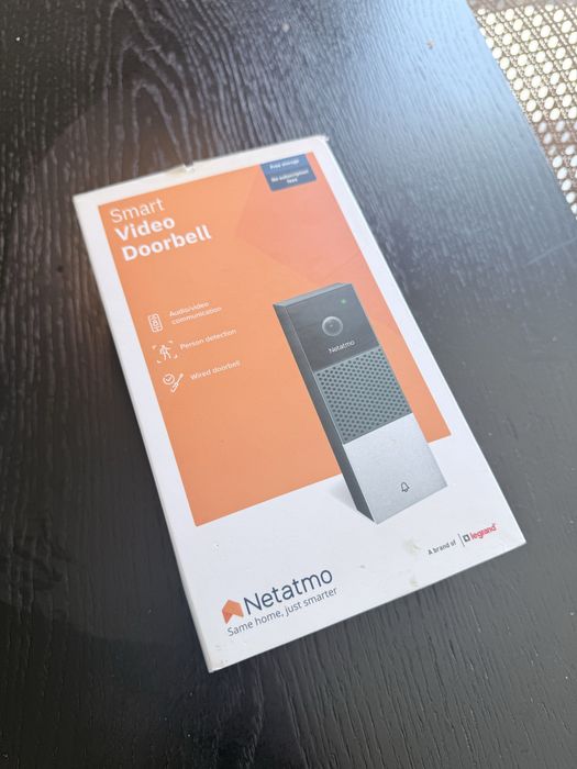 Netatmo Smart Video Doorbell – Wideodomofon WiFi z Kamerą HD