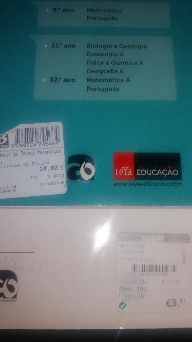Conjunto de 4 livros de apoio matemática 7 ano impecáveis