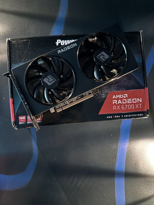 PowerColor rx 6700 xt Fighter 12 місяців гарантії