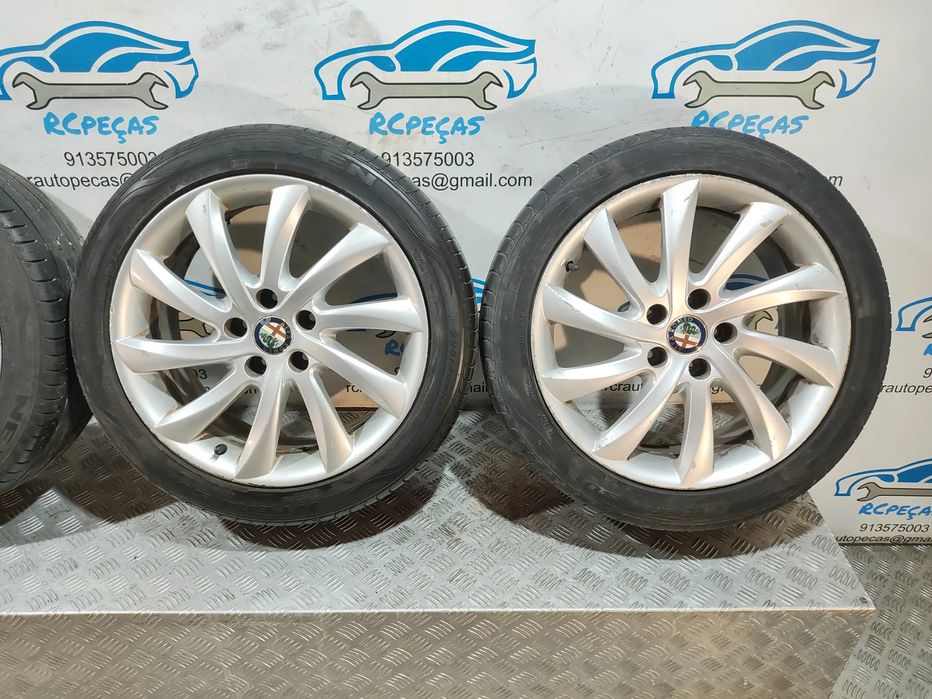 Conjunto Jantes 17 Originais Alfa Romeo Giulietta 7,5J ET41 5x110