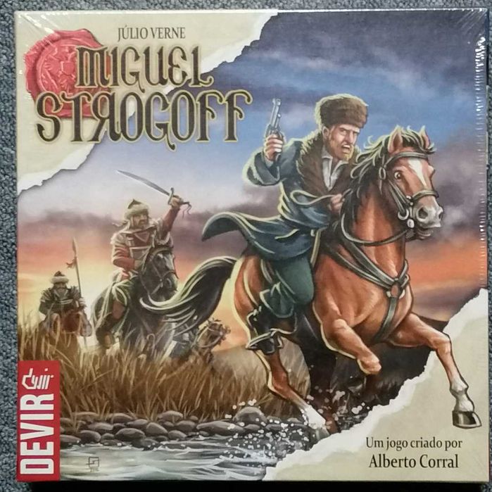 Miguel Strogoff - jogo de tabuleiro